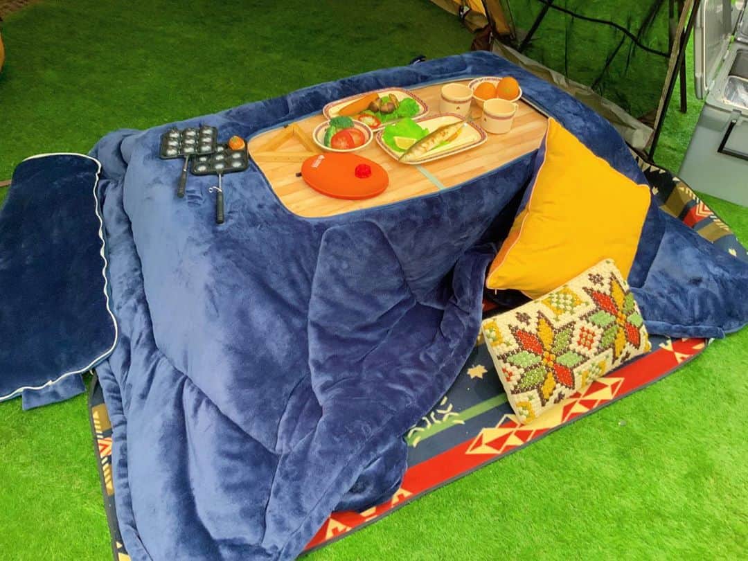 キャンプ バーベキュー アウトドア LOGOS ロゴスさんのインスタグラム写真 - (キャンプ バーベキュー アウトドア LOGOS ロゴスInstagram)「. newこたつシュラフ🥰﻿ ﻿ 寝るまでこたつ。﻿ 寝るときシュラフ。﻿ ﻿ ﻿ こたつが恋しくなる気温に﻿ なってきましたね〜🍠﻿ ﻿ このこたつシュラフは﻿ １つで二役してくれます🔥﻿ ﻿ ﻿ こたつスタイルでは﻿ ハイorローポジションで﻿ 使い分けが可能！！﻿ ﻿ またシュラフの天板部分が﻿ くり抜けるので下の﻿ テーブル天板も利用できます🍽﻿ ﻿ ﻿ もちろんシュラフとしても活躍❤️﻿ ﻿ フランネル素材を採用してるので﻿ まるで雲に包まれているかのような﻿ 暖かくふわっふわな寝心地です☁️💫﻿ ﻿ 秋冬キャンプにはイチ押しです⛺️﻿ ﻿ どっちゃん﻿ ﻿ ﻿ #シュラフ #寝袋 #こたつ﻿ #災害グッズ #非常用品 #防災﻿ #こどものいる暮らし #おそロゴス﻿ #焚火 #焚き火 #ランタン #エアテント﻿ #ロゴスショップ #キャンプ飯﻿ #LOGOS #ロゴス #ロゴサー﻿ #アウトドア #BBQ #キャンプ用品 ﻿ #キャンプギア #キャンプ初心者﻿ #캠프 #캠핑 #camping #露營﻿ #キャンプ #camp #女子キャンプ﻿」9月24日 19時35分 - logos_enjoy_outing