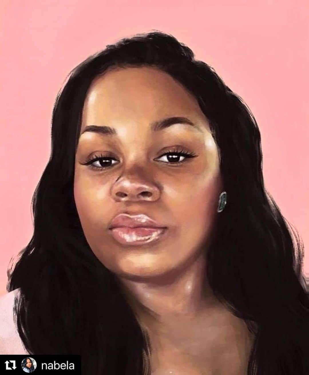 トーレイ・デヴィートのインスタグラム：「What an outrage! Where is the justice? #breonnataylor #blacklivesmatter #Repost @nabela  ・・・ Today, a Grand Jury decided that walls of an apartment mattered more than Breonna Taylor’s life.⁣ ⁣ This is why we all must continue to say #BLACKLIVESMATTER. Not when it’s convenient. Not when it’s trendy. Not when everyone else is doing it. But always. ⁣ ⁣ Until the equality and justice for all lives includes BLACK LIVES.⁣ ⁣ Breonna Taylor deserved justice. May God cover her family for generations to come. May her name never be forgotten. May we all make sure her name is never forgotten. ⁣ ⁣ Rest in Power forever, Breonna. 🤍⁣ ⁣ #SayHerName #BreonnaTaylor ⁣ ⁣ (art by @arlyn.garcia)」