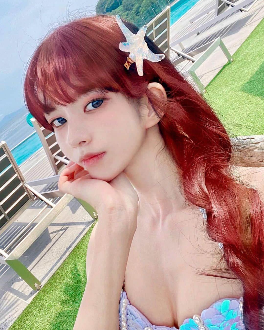 ナ・ヒョンソンのインスタグラム：「🧜🏻‍♀️」