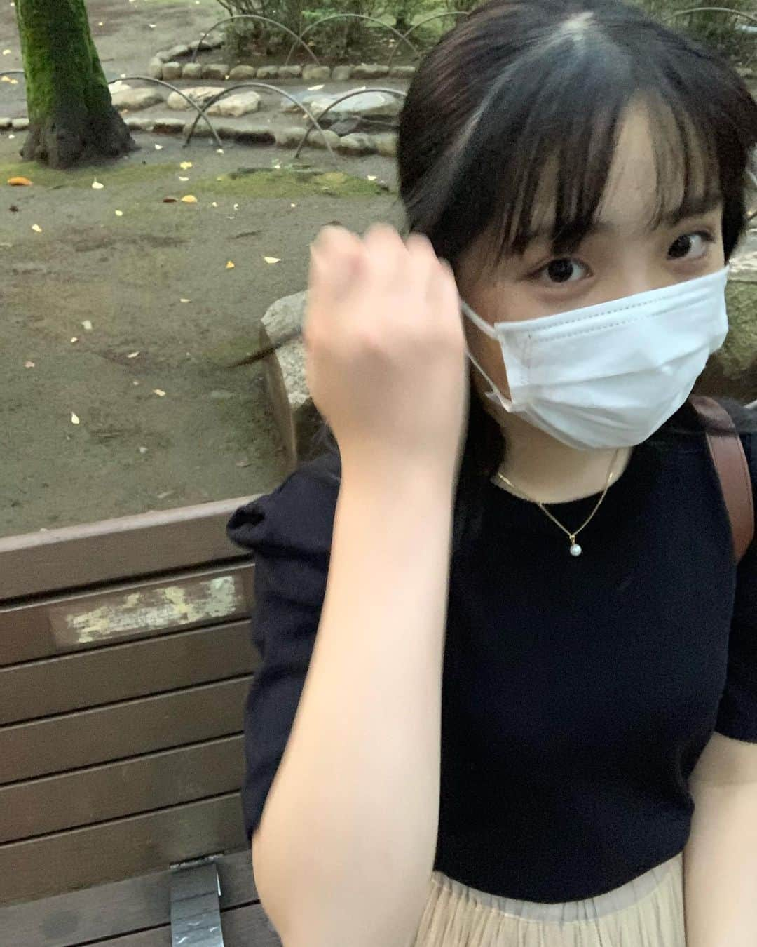 白井杏奈さんのインスタグラム写真 - (白井杏奈Instagram)「・ マスク生活も慣れました😷 でもそろそろ外してお出かけしたいな〜　 はやく元の生活に戻れますように…！」9月24日 20時27分 - lespros_anna