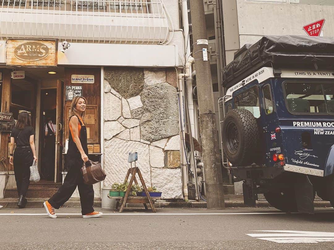 階上実穂さんのインスタグラム写真 - (階上実穂Instagram)「この前の休日は久々に渋谷で遊んでみた♩¨̮⑅*  ここのパストラミサンドがうまいのよ🤤🥪」9月24日 21時10分 - miho_ishigami
