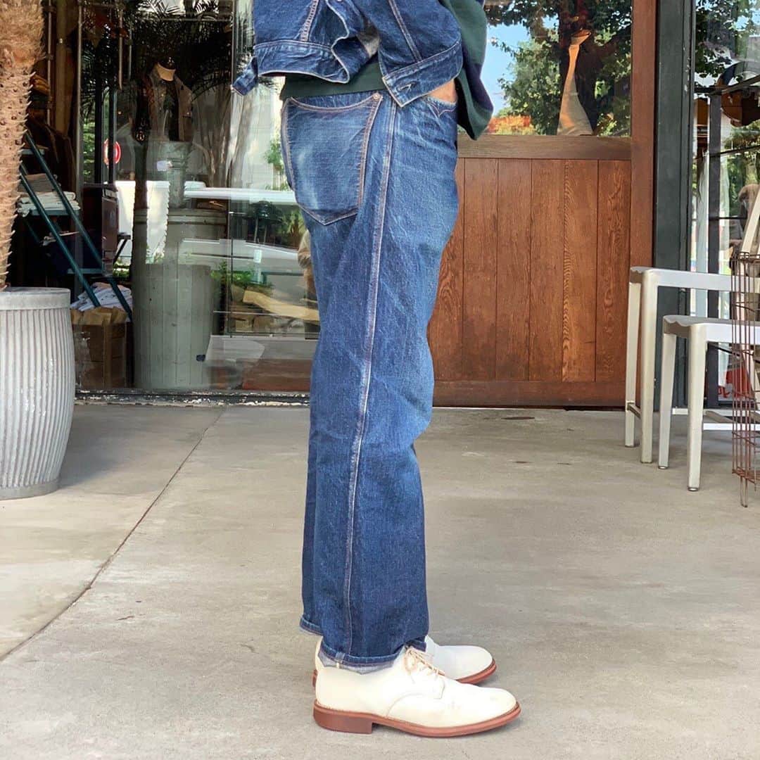 のインスタグラム：「BEAMS PLUS STYLE ＜Warehouse&Co＞  #beams #beamsplus #beamsplusharajuku #harajuku #tokyo #warehouse #warehousecompany #nonpareil #denimbrowse #denimjacket #denimpants #denimwaistoverall #mensfashion #mensstyle #menswear #keepfashionalive」