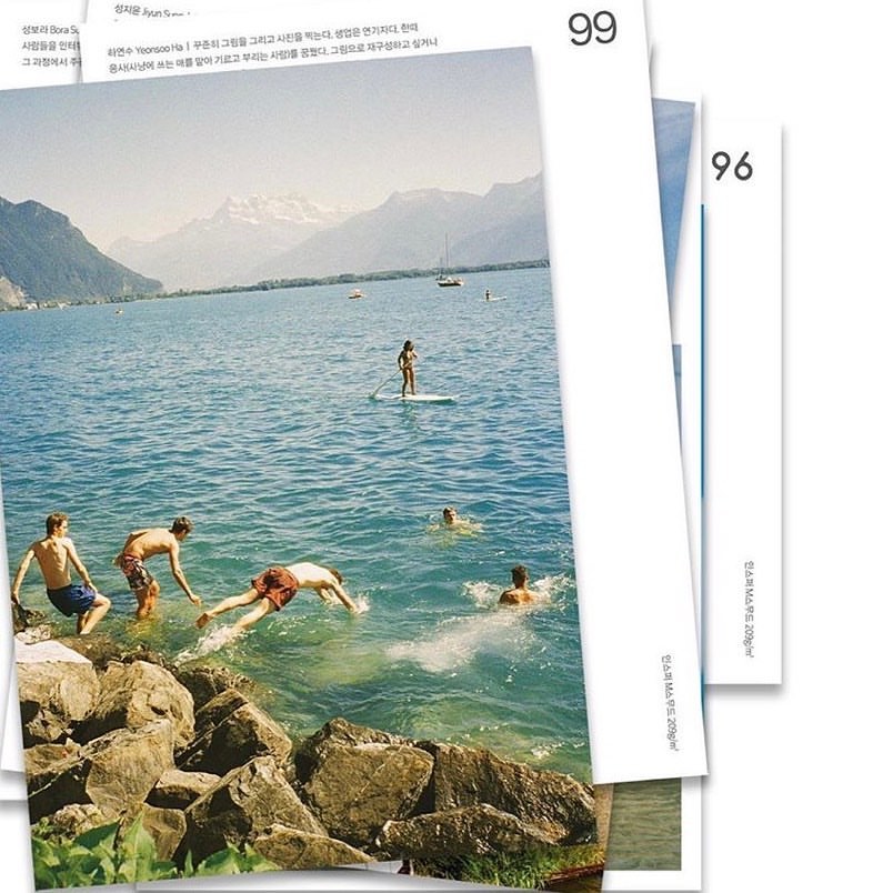 ハ・ヨンスのインスタグラム：「@vostok_mag vol.23 Postcards : 100 Photographers 100 photos」