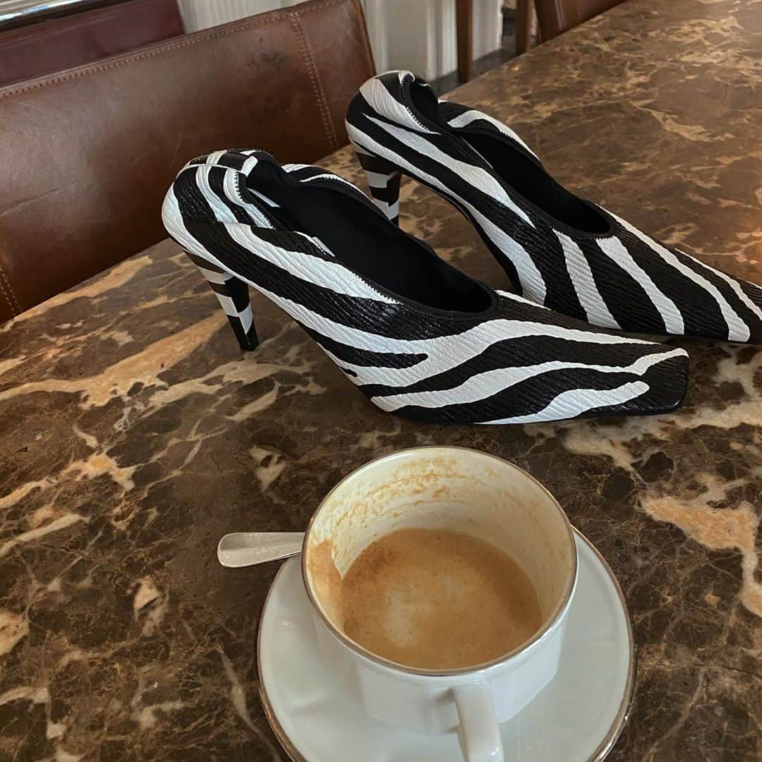 Camille Charriereさんのインスタグラム写真 - (Camille CharriereInstagram)「The zebra that came for coffee」9月24日 22時31分 - camillecharriere