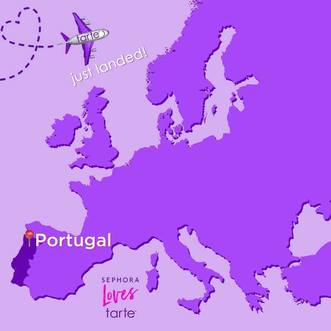 Tarte Cosmeticsさんのインスタグラム写真 - (Tarte CosmeticsInstagram)「SHOUTOUT to our tartelettes in Portugal! 🇵🇹 You can now shop your tarte faves online @sephoraportugal 🎉 What are you picking up? 👇 #sephoralovestarte #sephoraportugal」9月24日 23時10分 - tartecosmetics