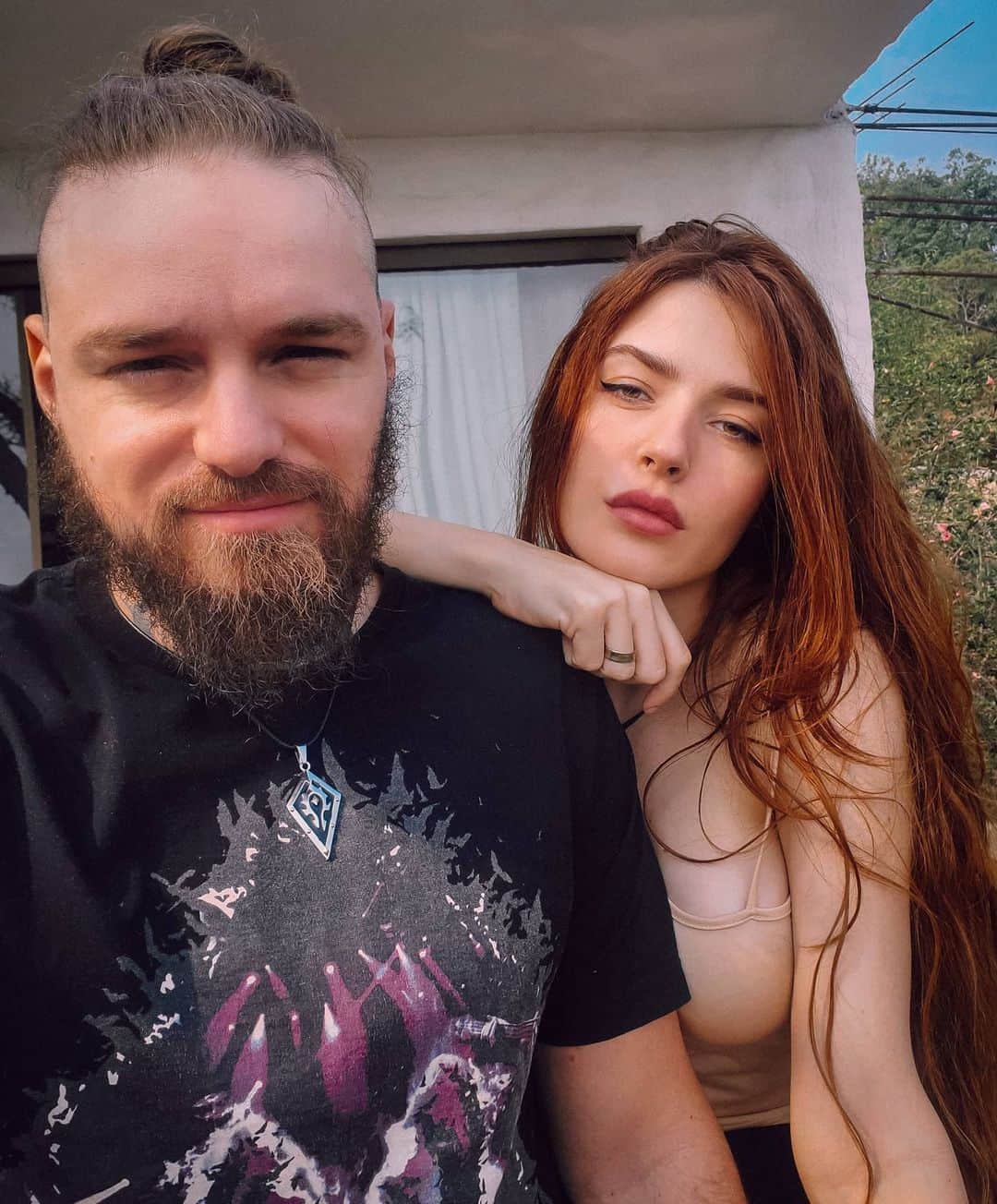 Anna Vargasのインスタグラム：「My favorite person in the whole world. 🖤 Happy birthday, love!」