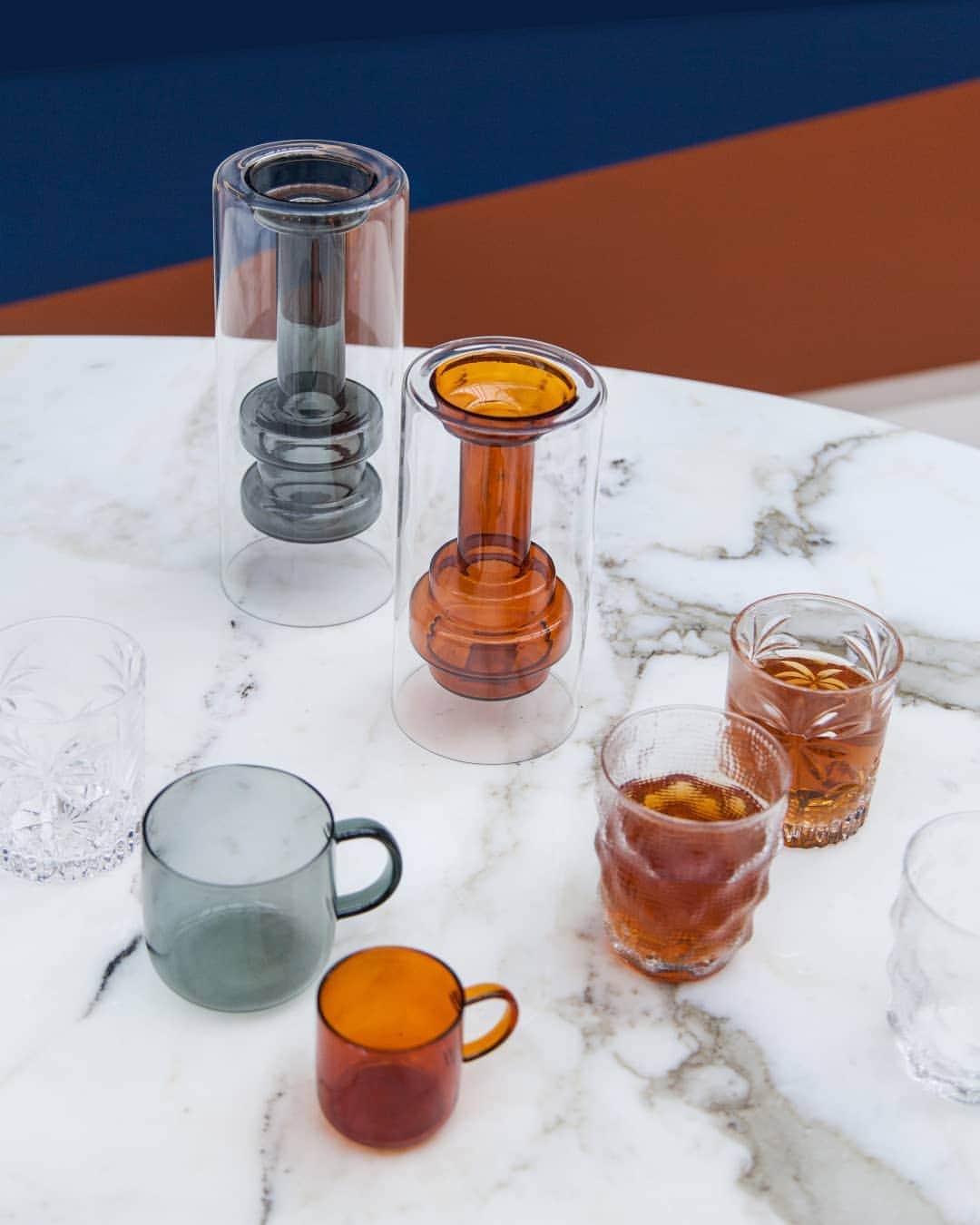 ベンシモンのインスタグラム：「16h30 l'heure du goûter 🍊 ​#bensimon #bensimonmaison #maisonbensimon #deco」