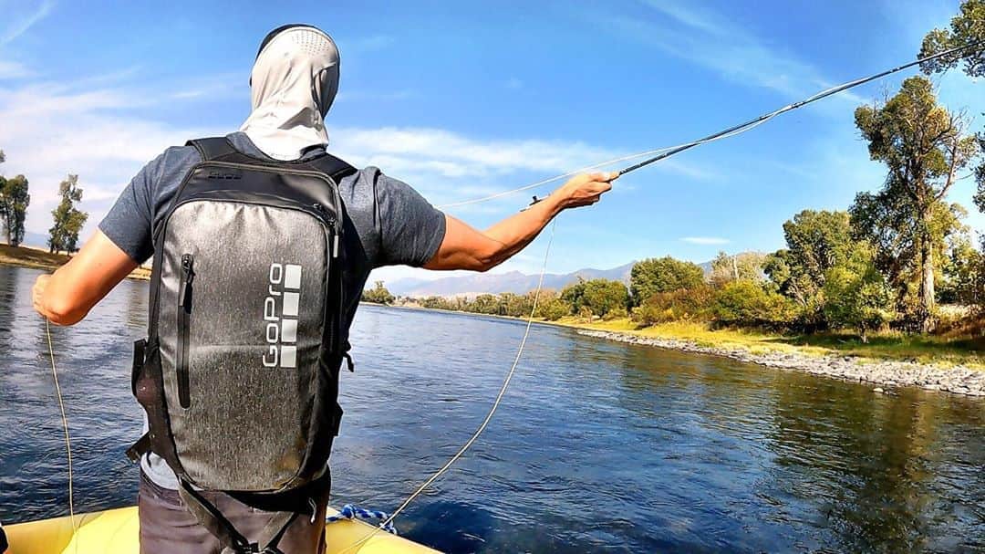 Brent Ehrlerさんのインスタグラム写真 - (Brent EhrlerInstagram)「Fly fishing the Yellowstone. Been awhile and man is it fun. #gopro #goprodaytripper #fishitwell」9月24日 23時56分 - brentehrlerfishing