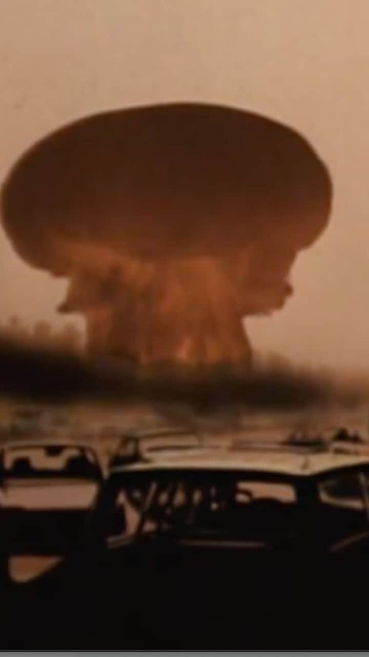 A Place to Bury Strangersのインスタグラム：「In crazy times like these, here’s an appropriately apocalyptic video for “Why I Can’t Cry Anymore” off of our third album Worship.  This video was created by Chris Waddle Footage consists of scenes from the film "The Day After" (1983)  “don't look up terror fills the sky and I hope that you are quite prepared to die don't look down terror strikes the ground and everything is crashing all around”  #whyicantcryanymore #worship #apocalypse #thedayafter #vote」