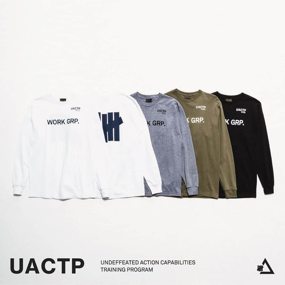 UNDFTDさんのインスタグラム写真 - (UNDFTDInstagram)「UACTP #001 Collection Drop 1 Restock  100% Cotton Long Sleeve Shirts  Available Friday 9/25 at Undefeated.com」9月25日 1時16分 - undefeatedinc