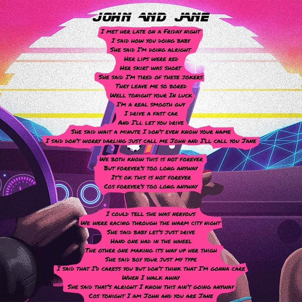 レオン・エルスのインスタグラム：「#JohnandJane Out on @Youtube and @soundcloud midnight PST.」