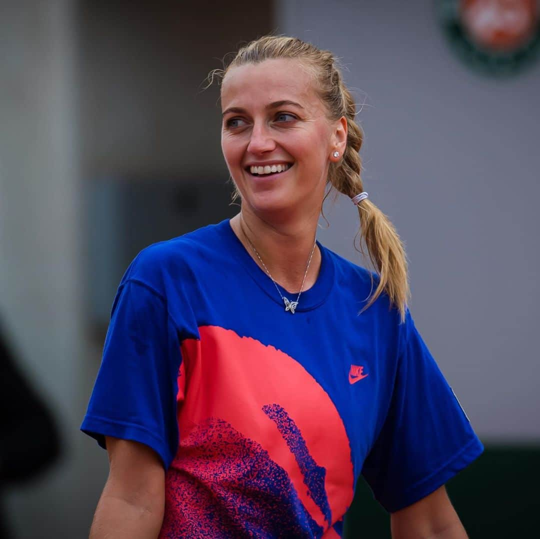 PetraKvitovaさんのインスタグラム写真 - (PetraKvitovaInstagram)「Being back at this tournament will always make me smile 😃 @rolandgarros #couragebeliefpojd」9月25日 1時34分 - petra.kvitova