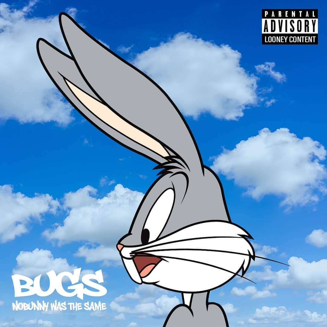 Looneyさんのインスタグラム写真 - (LooneyInstagram)「had to show some love to this CLASSIC with a Bugs remix, what album cover should i do next? 👀」9月25日 1時36分 - looneytunes