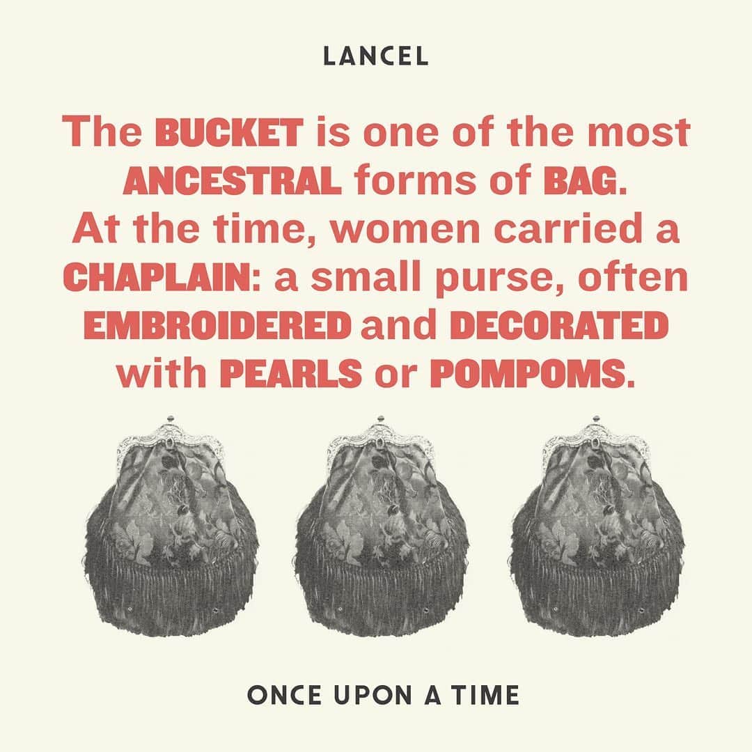 ランセルさんのインスタグラム写真 - (ランセルInstagram)「Chapter 5: The fabulous fate of the bucket bag.  ••• Chapitre 5 : Le fabuleux destin du sac seau. Retour en arrière sur l’histoire d’un it-bag. #Archives #OnceUponATime #Lancel」9月25日 1時54分 - lancelparis