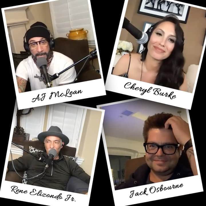 A.J.のインスタグラム：「New episode of the @prettymesseduppodcast is up now!!! Shoutout to @jackosbourne for joining us and for giving me tips on how to take home that #DWTS mirrorball! Please listen and subscribe by following the link in my bio. Thanks guys!! #TeamPrettyMessedUp」