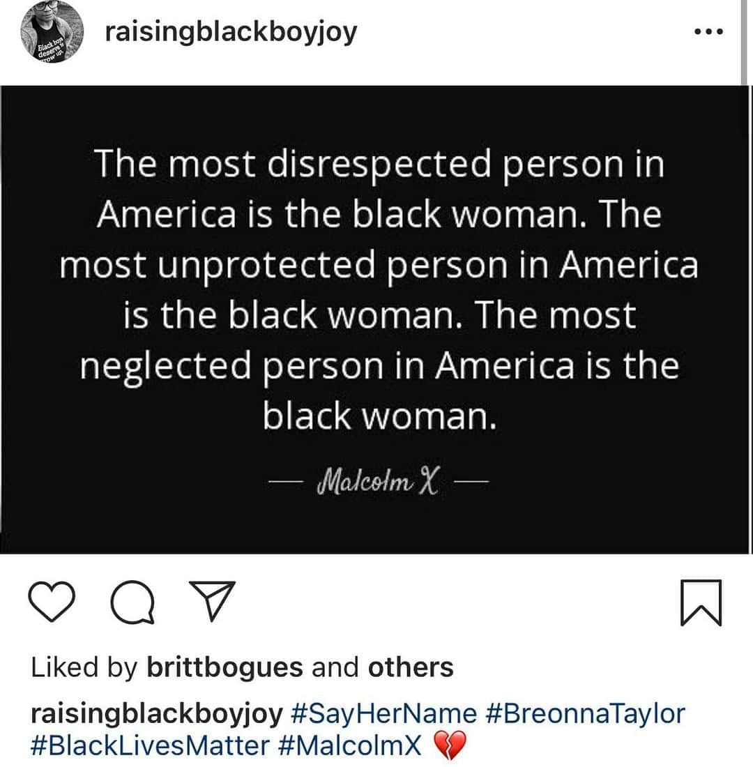 ブルックリン・デッカーさんのインスタグラム写真 - (ブルックリン・デッカーInstagram)「We need to do so much better. #breonnataylor #blacklivesmatter Regram: @raisingblackboyjoy」9月25日 2時39分 - brooklyndecker