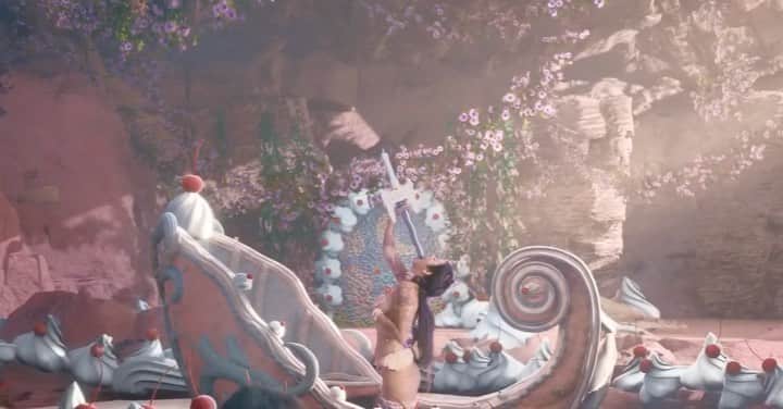 のインスタグラム：「THE BAKERY MUSIC VIDEO OUT NOW 🧚‍♀️💗 LINK IN BIO 💗🧚‍♀️」