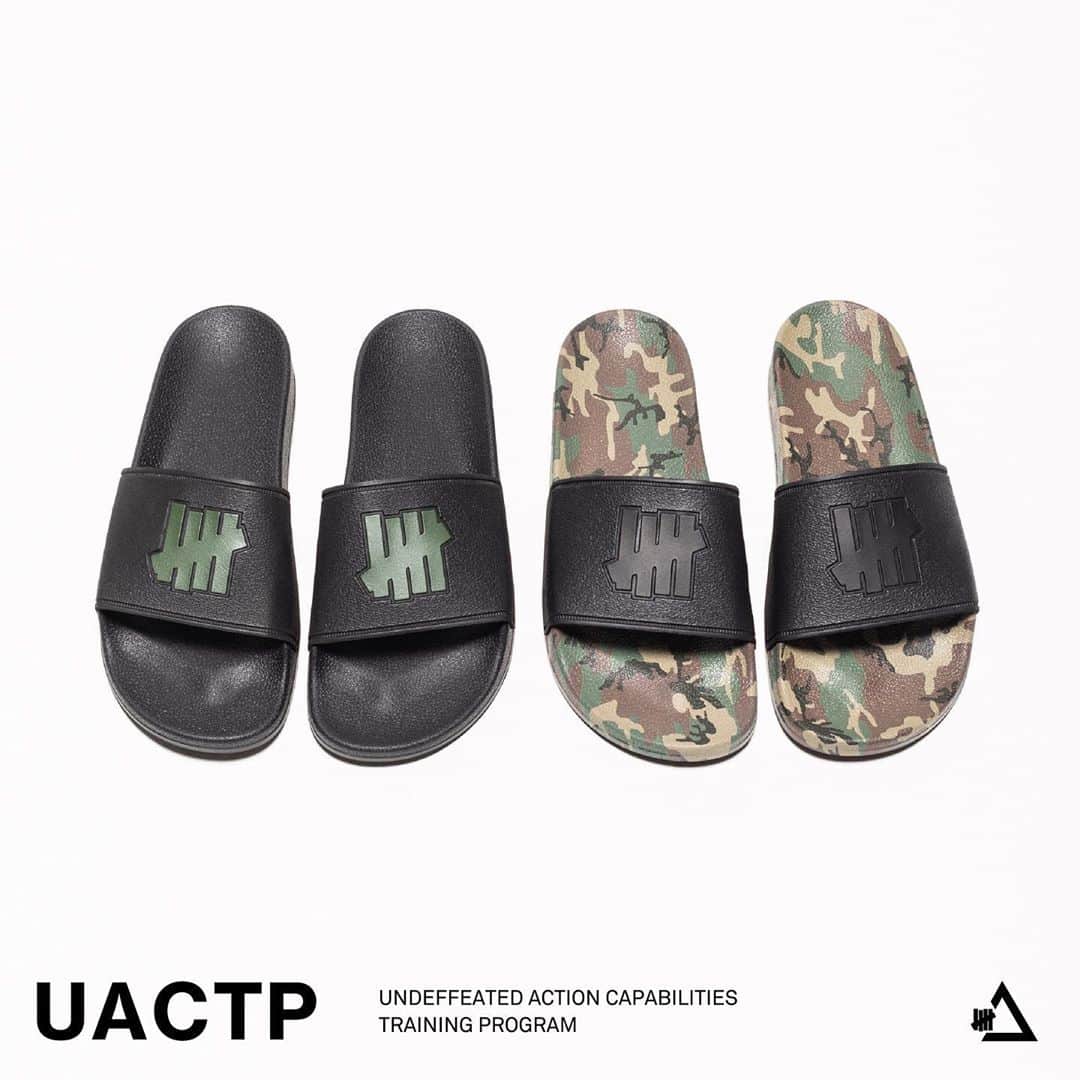 UNDFTDさんのインスタグラム写真 - (UNDFTDInstagram)「UACTP #001 Collection Drop 1 Restock  Slides  Available Friday 9/25 at Undefeated.com」9月25日 5時02分 - undefeatedinc