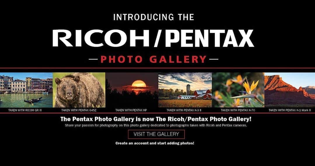Ricoh Imagingのインスタグラム：「The Pentax Photo Gallery is now the Ricoh/Pentax Photo Gallery. Sign up at start sharing your images! Link in bio.」