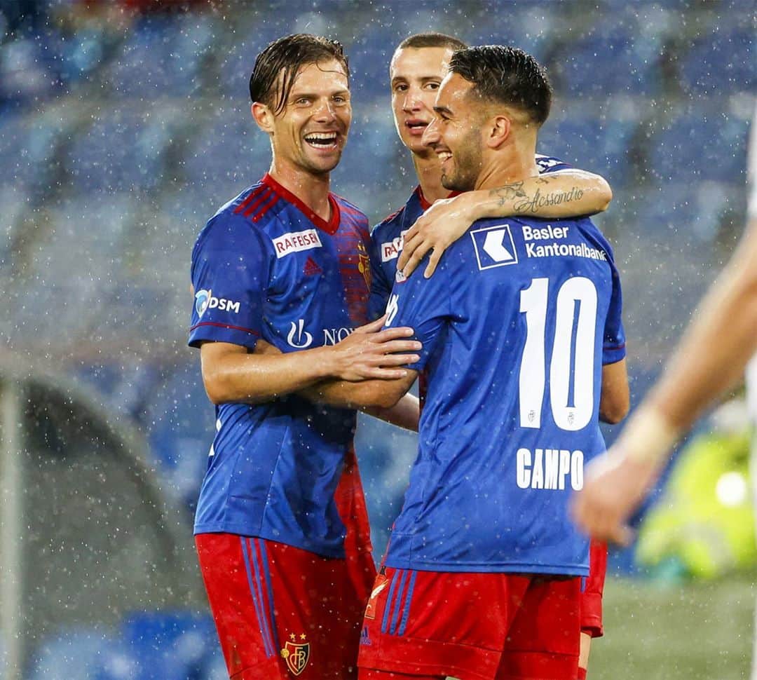 ヴァレンティン・シュトッカーのインスタグラム：「Another step torwards @europaleague 🔴🔵 #VS14 @fcbasel1893」