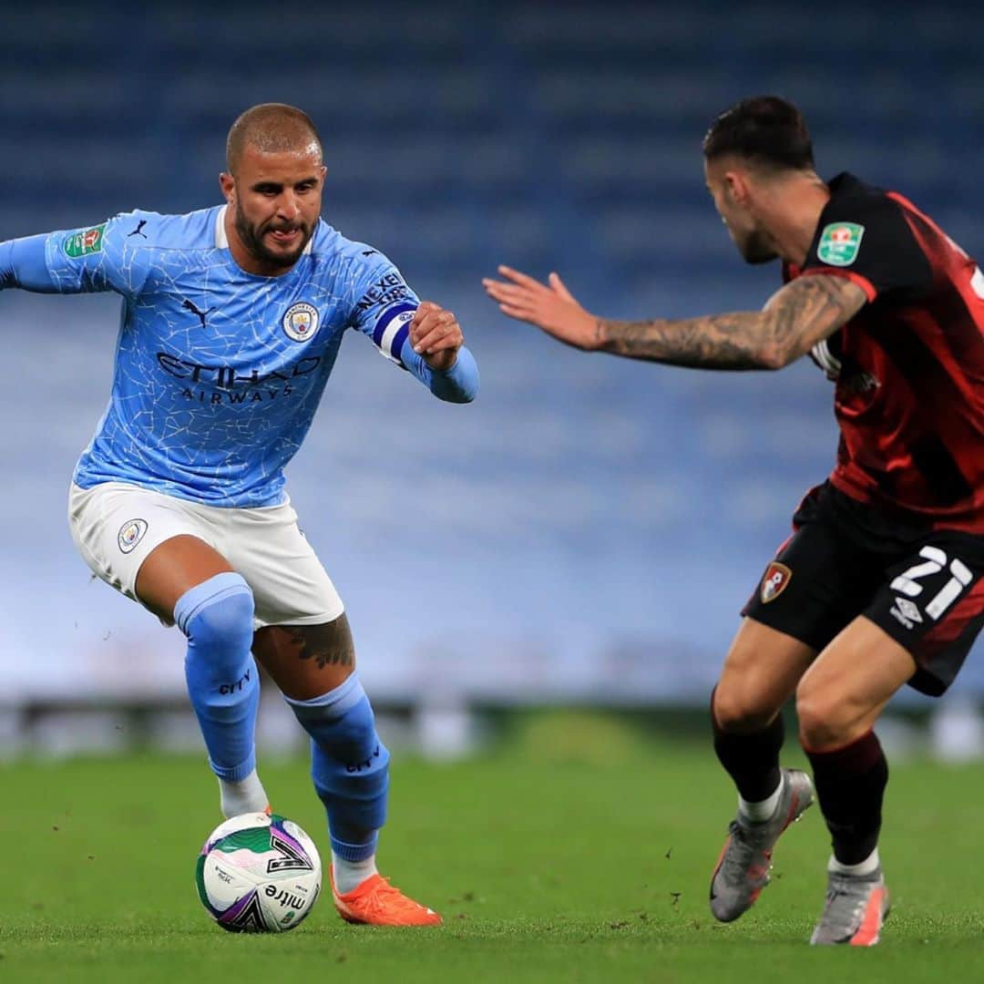 カイル・ウォーカーさんのインスタグラム写真 - (カイル・ウォーカーInstagram)「Job done and through to the next round. Proud to be captain tonight and lead the boy’s out! Congratulations @liamdelap7 @mancity. 💙」9月25日 6時19分 - kylewalker2