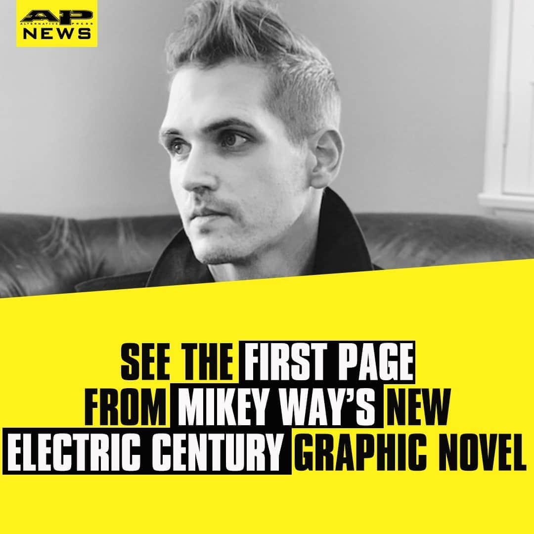 Alternative Pressさんのインスタグラム写真 - (Alternative PressInstagram)「Find out where Johnny Ashford’s tumultuous story begins in the first page of @mikeyway’s new @ElectricCentury graphic novel⁠ LINK IN BIO⁠ .⁠ .⁠ .⁠ #mikeyway #shaunsimon #electriccentury #electriccenturygraphicnovel #altpress #alternativepress」9月25日 6時45分 - altpress