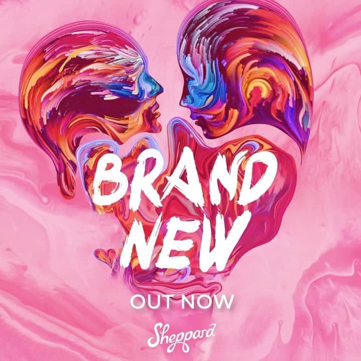 シェパードのインスタグラム：「"Brand New" is our brand spanking new track + music video, and the best part is that it's out now! ❤ Stream it on your fav platform and let us know your thoughts in the comments! . . . . . .  #sheppard #music #band #australianmusic #indie #geronimo #cominghome #pop #popmusic brisbanemusic #saygeronimo #livemusic #newmusicfriday #Spotify」