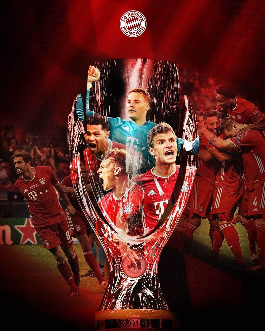 バイエルン・ミュンヘンさんのインスタグラム写真 - (バイエルン・ミュンヘンInstagram)「😍 This team >>>>>  #MiaSanChampions #MiaSanMia #SuperCup」9月25日 6時56分 - fcbayern