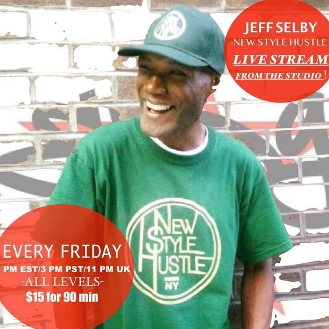 EXILE PROFESSIONAL GYMさんのインスタグラム写真 - (EXILE PROFESSIONAL GYMInstagram)「FRIDAY New Style Hustle w/ @jeff_newstylehustle 🔥 Register NOW for class tomorrow starting at 6:00pm (EST) 🔗 in BIO 🙌   Click ‘Book’ and create an account OR login in to your Mind Body account to reserve ✔️ $15 online class ✔️ Private login link will be sent via email 15 minutes prior to class start 👀  ZOOM TIPS 👀 If using 📱 Zoom app best way to go 👍 Please use ‘mute’ button when not speaking. We encourage displaying your video for teacher feedback! See you on the dance floor! . . . . . . . . . . #expg #expgny #expgnyc #nyc #dancestudio #onlinedanceclass #nycdance #newstylehustle #jeffselby」9月25日 7時35分 - expg_studio_nyc