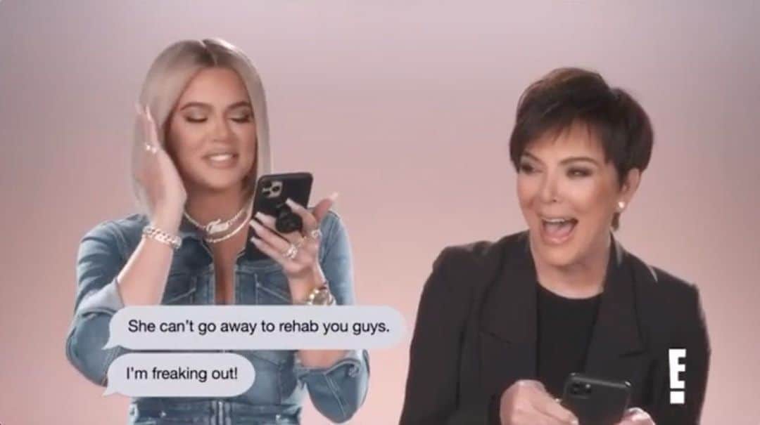 E! Onlineさんのインスタグラム写真 - (E! OnlineInstagram)「Kim, would you stop taking pictures of yourself? Your mom's going to rehab. 😱 Watch Khloe's latest #KUWTK prank unfold at the link in our bio. (📷: E! Entertainment)」9月25日 9時16分 - enews