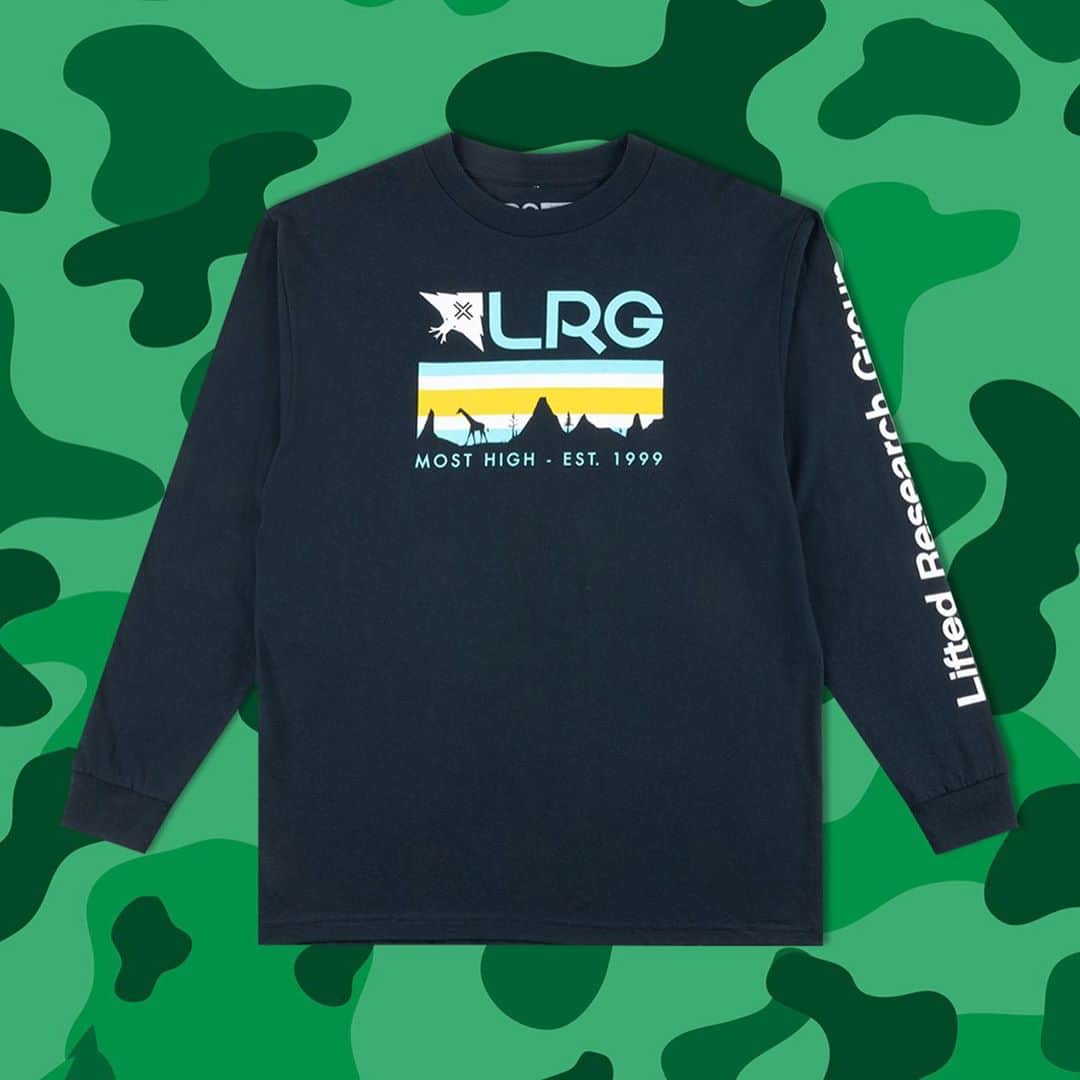 エルアールジーさんのインスタグラム写真 - (エルアールジーInstagram)「We added new long sleeve tees, we got you covered! Stay Lifted.   Load up before they’re gone.   #LRGClothing #longsleevetee」9月25日 9時17分 - lrgclothing