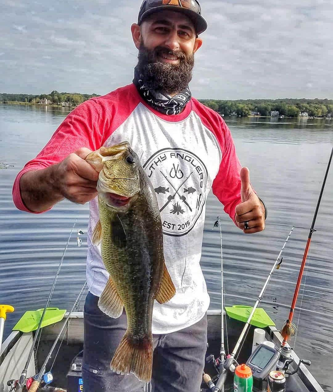 Filthy Anglers™さんのインスタグラム写真 - (Filthy Anglers™Instagram)「Woooooo! We have to show some love to our buddy @frankie_provolone the man behind the @slaynationtournamentfishing circuit. This dude might be one of the most positive people I know - I’ve never even met him, but I’m sure of it. Frankie started #slaynation a few years back and it’s spreading like no other tournament trail in the country. He does this while being a husband, dad and school teacher! Basically he has changed the tournament fishing scene, there’s something for everyone, regardless of your vessel I promise you. If you haven’t check out @slaynationtournamentfishing do it tonight. Congrats on the recent catch and all the success buddy, couldn’t be happier to be your official sponsor this year! “Keep slayin’ slayaaaahs!” you are Certified Filthy www.filthyanglers.com #slaynation #slaynationtournamentfishing #woo #bassfishing #jonboat #kayak #boat #filthyanglers #fishing #triut #lakelife #nature #bigbass」9月25日 9時41分 - filthyanglers