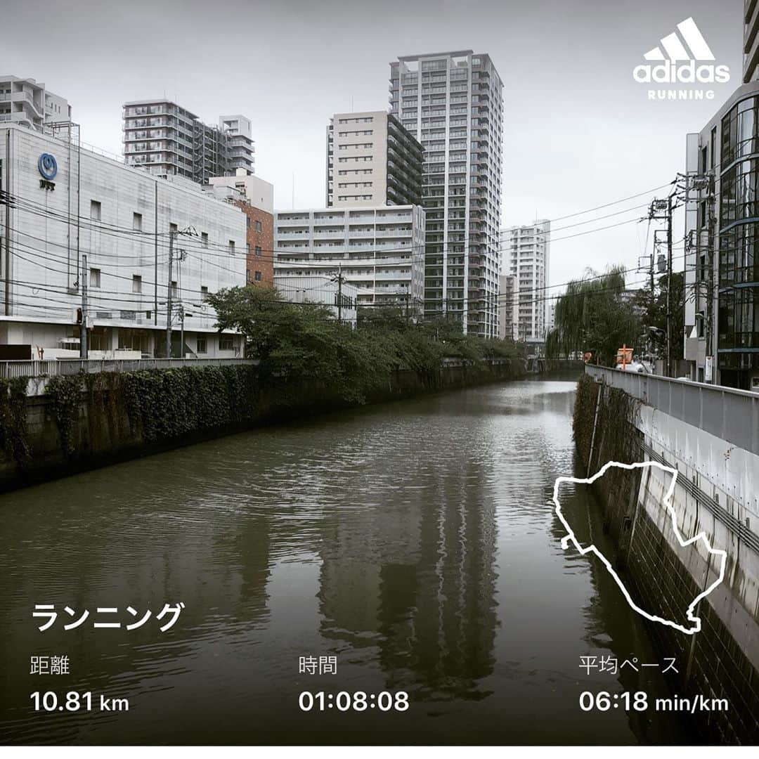 橋本塁さんのインスタグラム写真 - (橋本塁Instagram)「おはようございます！ 東京10km朝ラン終了！今日は小雨で涼しくて走りやすかったです！ 心身共に健康で 今日も埼玉岩槻倉庫作業  #stingrun #朝ラン #玉ラン #adidas #adidasultraboost  #run #running #ランニング　#心身ともに健康に」9月25日 9時54分 - ruihashimoto