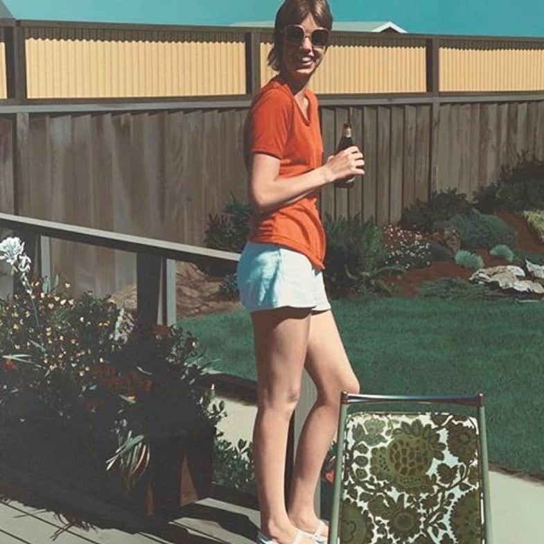 デレク ラムのインスタグラム：「Robert Bechtle died today. San Francisco painter. Will be missed.」