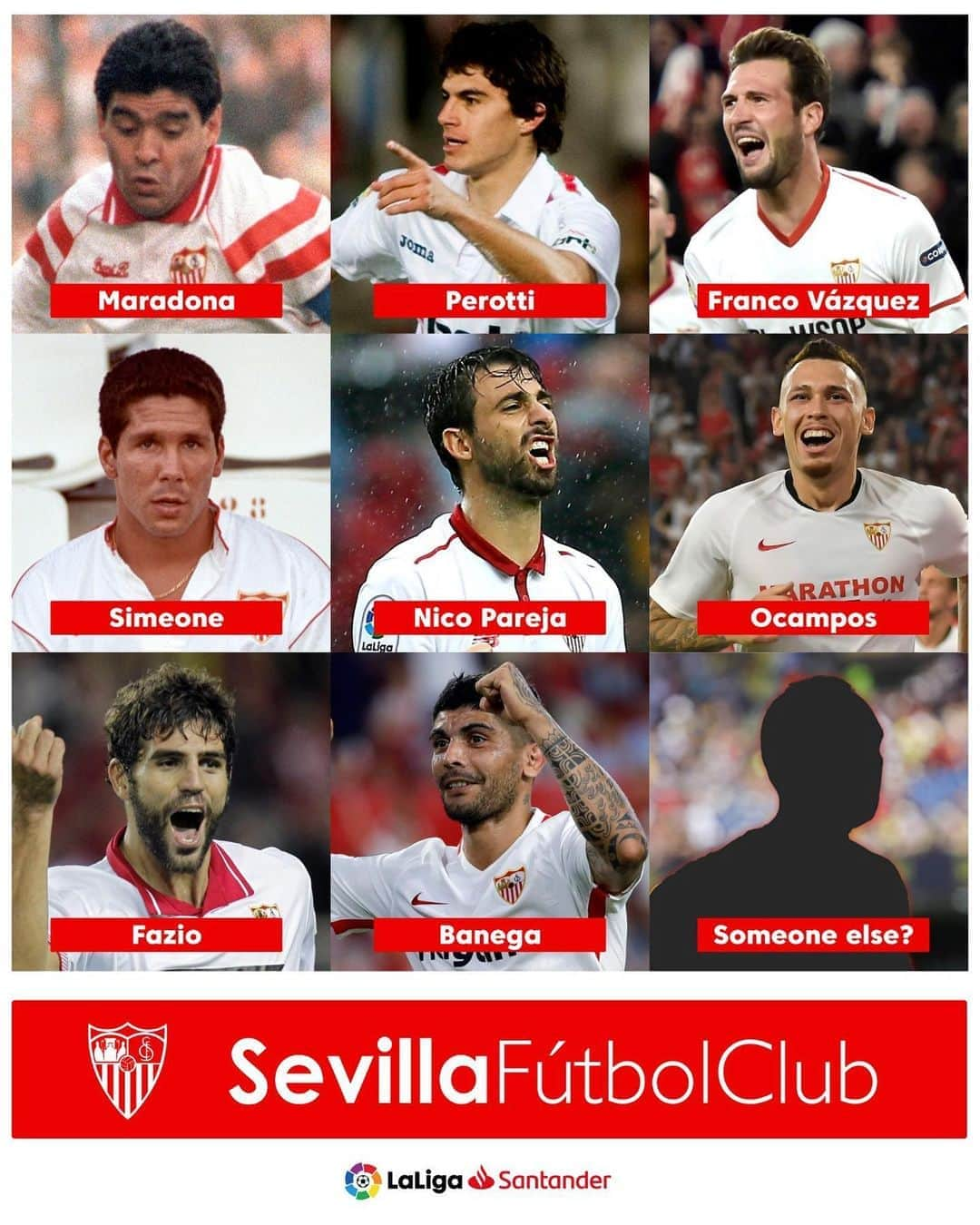 LFPさんのインスタグラム写真 - (LFPInstagram)「🇦🇷❤ Tango sounds loud at @sevillafc!  💫 @marcos.acuna10 has been the last Argentine to join #SevillaFC!  🤩 Which one is your favourite?  🇦🇷❤ ¡El tango suena fuerte en el Sevilla FC!  💫 #Acuña ha sido el último argentino en sumarse a la historia del club hispalense.  🤩 ¿Quién es tu favorito?  #LaLiga #LaLigaSantander #LaLigaHistory #Maradona #Perotti #FrancoVázquez #Simeone #NicoPareja #Ocampos #Fazio #Banega #HayQueVivirla #YouHaveToLiveIt」9月25日 21時33分 - laliga