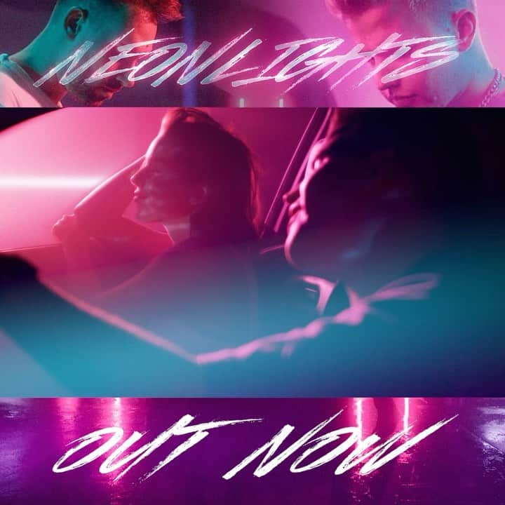 Kayefのインスタグラム：「NEONLIGHTS zusammen mit @nksnmusik OUT NOW 🔥 Gönnt euch!」
