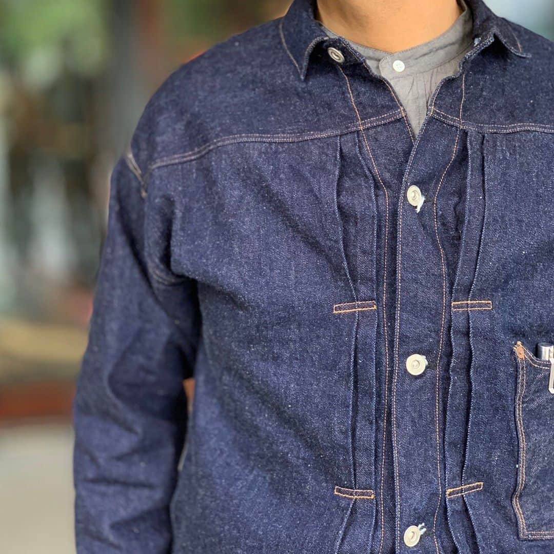 のインスタグラム：「BEAMS PLUS STYLE ＜Warehouse&Co＞  #beams #beamsplus #beamsplusharajuku #harajuku #tokyo #nonpareil #nonpareilbrowse #denimbrowse #denimjacket #indigo #madeinjapan #mensfashion #mensstyle #menswear  #keepfashionalive」