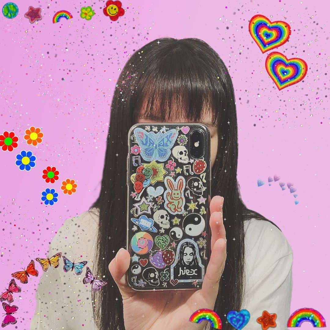 のインスタグラム：「. 新しいスマホケース⤴💖」