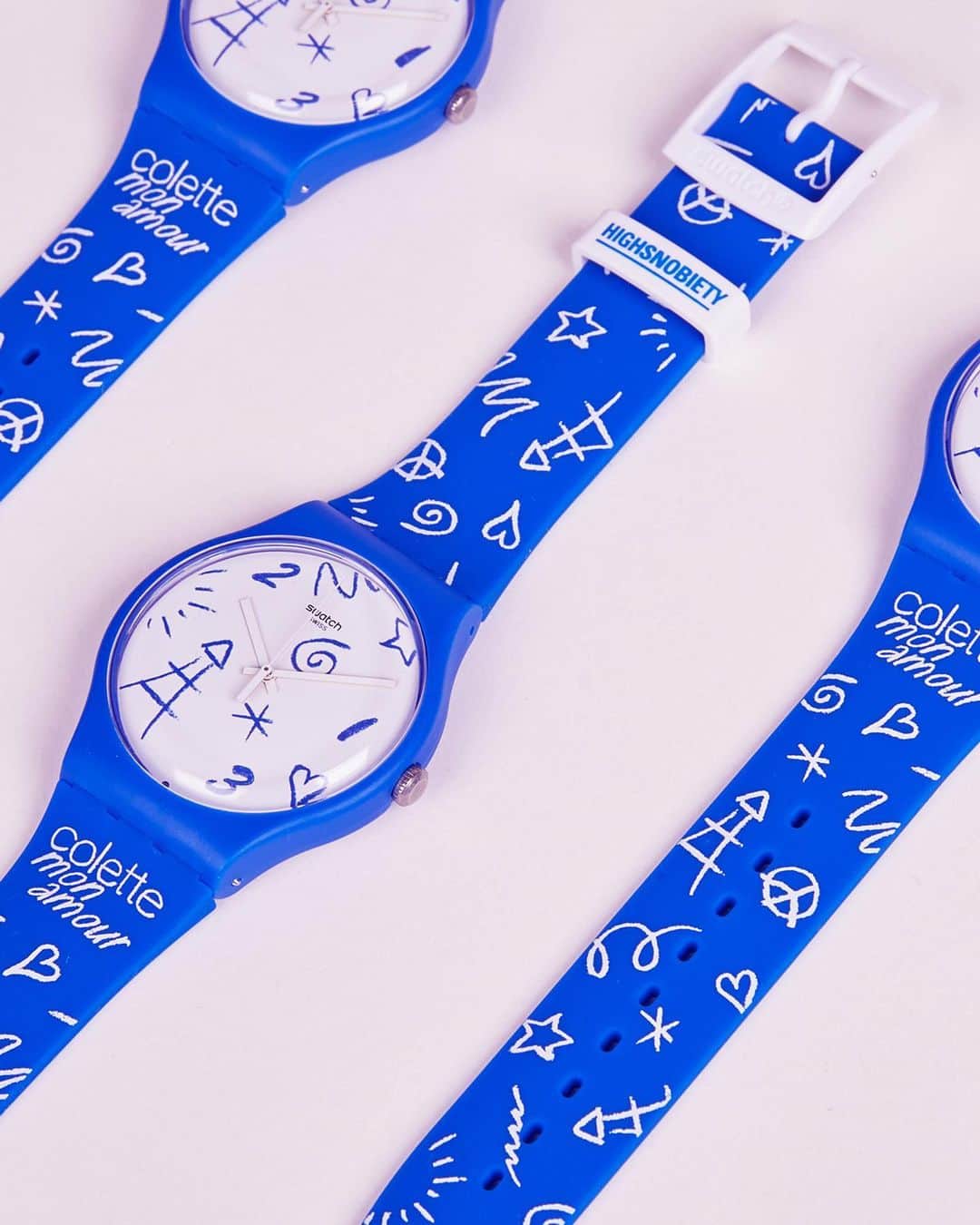 Swatchさんのインスタグラム写真 - (SwatchInstagram)「Limited to 1000 pieces, Swatch’s latest colette-related model is reminiscent of her positive spirit and the city of Paris, featuring the Eiffel Tower and plenty of hearts. It evokes both what was the colette store and its community, which continue to captivate the young at heart around the globe – just like Swatch. In collaboration with @highsnobiety - @colette_mon_amour 💙」9月25日 22時39分 - swatch