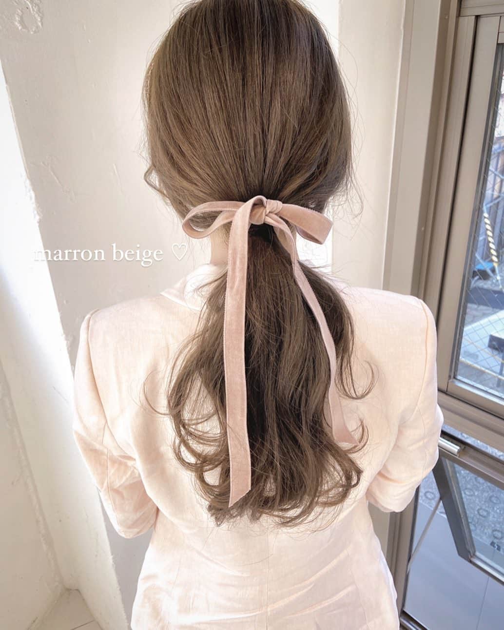 佃加菜のインスタグラム：「marron beige ✿ 柔らかいまろやかなbeige✿ 暖色ベースの色味が可愛い♡」