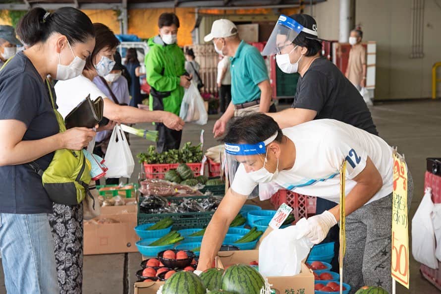 平塚市さんのインスタグラム写真 - (平塚市Instagram)「* 日曜の朝はふれあいマーケット♪ 新鮮な野菜や湘南ひらつか名産品など 魅力的な商品を販売する朝市。 売り切れ次第終了なので、 ぜひお早めにお越しくださいね。 みなさま、よい週末を！ * 【湘南ひらつかふれあいマーケット】 日時：9月27日(日)7:00～8:00 会場：平果地方卸売市場(四之宮1-7-1) ★雨天決行 ★無料駐車場有 ★マスクの着用や手指消毒など 感染症対策にご協力ください *** #手をつなぎたくなる街 #hiratsukagood #hiratsuka#平塚 #kanagawaphotoclub #朝市#市場 #早起き#朝活 #ふれあい#交流 #湘南ひらつかふれあいマーケット #野菜#魚#名産品 #ひらつか名産品 #週末の過ごし方 #日々#暮らし #instagramjapan#igersjp」9月25日 17時00分 - hiratsukagood