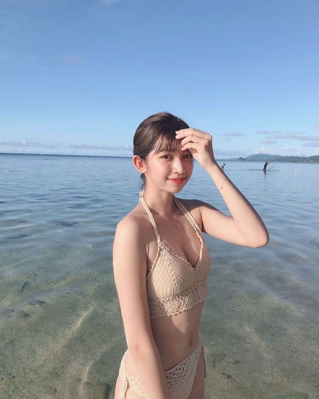 荒木沙織さんのインスタグラム写真 - (荒木沙織Instagram)「先週のだけど、遅めの夏休みでした🐳 SUPできるようになったからまたやりたいなっ(*'▽'*)」9月25日 17時41分 - sao__0813