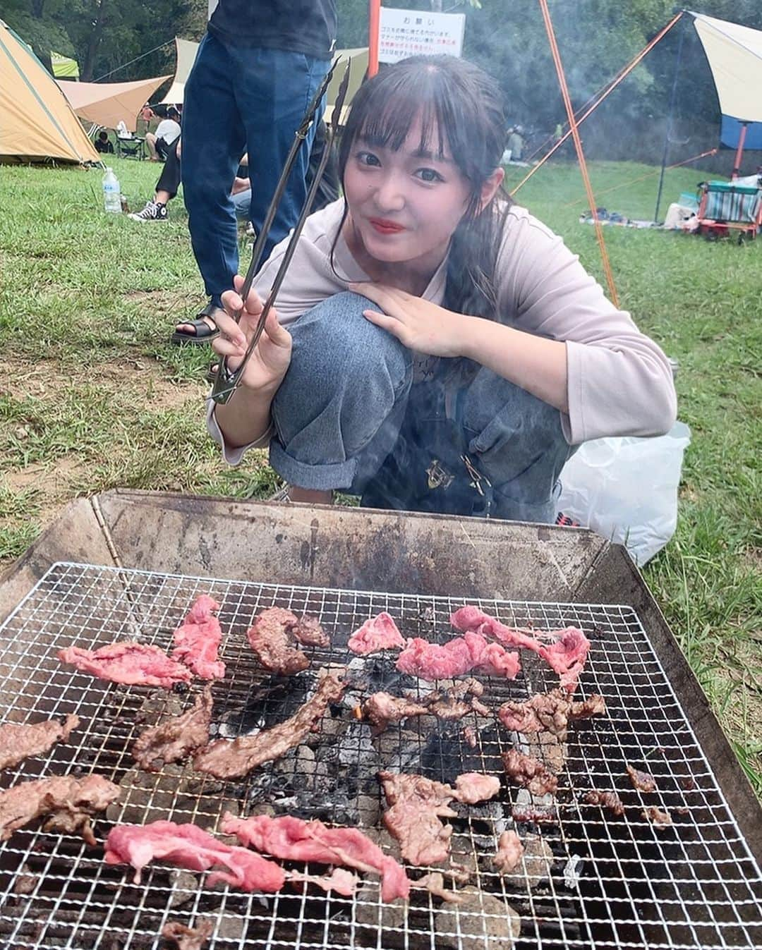 藤本りの加さんのインスタグラム写真 - (藤本りの加Instagram)「こんにちは✨ ・ 先日は大学のゼミの皆でBBQへ行ってきました🍖 ・ あと半年で卒業してしまう大好きな4年生達が企画して下さって、とても楽しい時間になりました🥺💓 ・ 本日も投票宜しくお願いします💟 @mstoyo20_02  ・ #ミスコン #ミスミスター東洋2020 #東洋大学 #ミスコンテスト #焼肉 #BBQ #夏 #instagram #instalike #likeforlikes #l4l #instagood #summer #summervacation #japan #misscontest」9月25日 17時44分 - rinoka_lianrouge