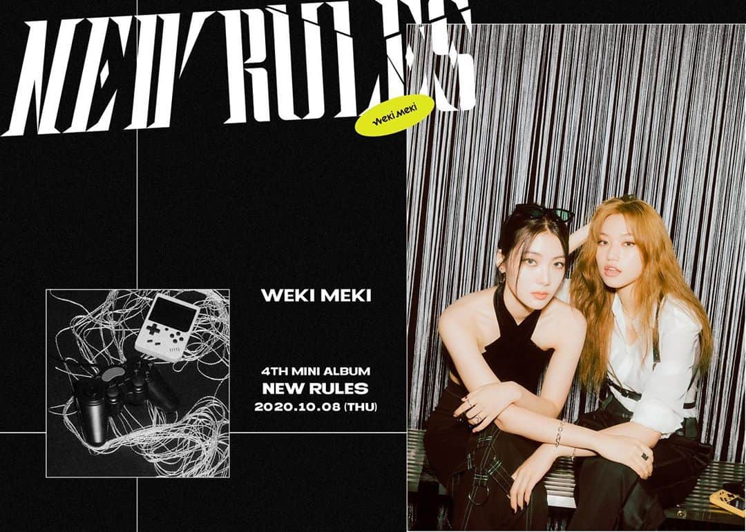 Weki Mekiさんのインスタグラム写真 - (Weki MekiInstagram)「[#위키미키] Weki Meki 4th Mini Album <NEW RULES> Concept Photo #2 Take ver. 📝  2020.10.08 6PM Coming Soon 💥  #WekiMeki #NEW_RULES #KIMDOYEON #LUCY」9月25日 18時03分 - weki_meki