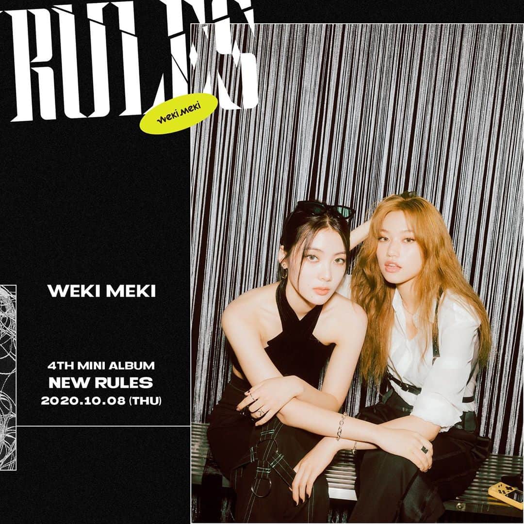 キム・ドヨンさんのインスタグラム写真 - (キム・ドヨンInstagram)「[#위키미키] Weki Meki 4th Mini Album <NEW RULES> Concept Photo #2 Take ver. 📝  2020.10.08 6PM Coming Soon 💥  #WekiMeki #NEW_RULES #KIMDOYEON #LUCY」9月25日 18時07分 - weme.doyeon