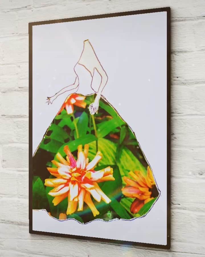 のインスタグラム：「Flower dress ガーデン内には様々な種類のお花や葉があるので、チェックしてみて下さい！💐　　  #フェリーチェガーデン日比谷 #結婚式場」