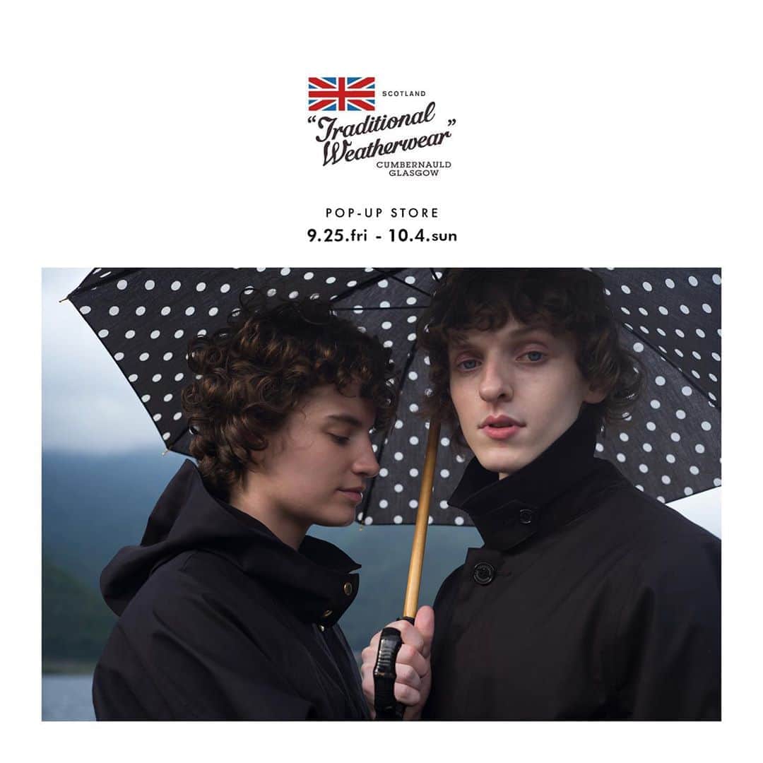 エリオポールのインスタグラム：「. TraditionalWeatherwear POP-UP STORE 9.25 - 10.4 at.エリオポール日本橋 . 英国の伝統と今の気分を感じさせるコレクションが魅力的な“トラディショナル ウェザーウェア”。 インナーダウンやキルティングなど人気のアウターウェアを期間限定で豊富に取り揃えました。 定番のARKELEYシリーズはHÉLIOPÔLE 限定の配色で登場。前立て・裾とポケットに配されたベルベットパイピングとシルバーのスナップボタンがアクセントとなるデザイン。またダブルブレストのBANWELLシリーズは、POP-UP STOREとONLINE STOREのみの展開です。 . . エリオポール日本橋髙島屋S.C.： 103-6102 東京都中央区日本橋2-5-1 日本橋髙島屋S.C.新館2階 . . . #HELIOPOLE #HELIOPOLE10 #エリオポール #TraditionalWeatherwear #2020aw #autumnwinter #selectshop #fashion #style」