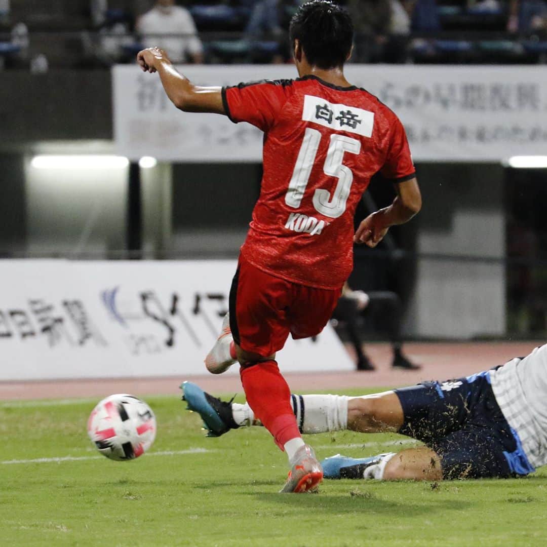 ROASSO KUMAMOTOさんのインスタグラム写真 - (ROASSO KUMAMOTOInstagram)「⚽️ ／ 9.22.TUE.第17節 VS Y.S.C.C.横浜 フォトレポートPart②📸 ＼ YS横浜戦 #広報カメラ で撮影した、フォトレポートPart②をお届けします✨🐴 -----﻿ NEXT GAME﻿ 🗓 9.27.SUN ⏰ 14:00 KICK OFF﻿ 🆚 ガンバ大阪U-23 🏟 パナソニックスタジアム吹田 📺 DAZN -----﻿ #ロアッソ熊本 ﻿ #2020シーズン  #中原輝 #河原創 #谷口海斗 #坂本広大 #繋続 #TSUNAGI﻿ #つなぎ  #2020の主役は誰だ ﻿ #roasso﻿ #熊本﻿ #Jリーグ﻿ #jleague﻿ #サッカー﻿ #ゴール ﻿ #えがお健康スタジアム﻿ #感謝﻿ #いまできること﻿ #がんばろう日本﻿ #みんなで乗り越えよう ﻿ #jリーグにできること」9月25日 19時49分 - roassokumamoto_official