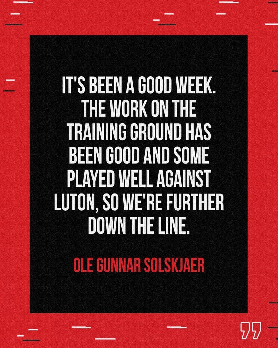 マンチェスター・ユナイテッドさんのインスタグラム写真 - (マンチェスター・ユナイテッドInstagram)「😤 Let's take everything we've been working on this week into Saturday's game 🤜 #MUFC #PremierLeague #Solskjaer」9月25日 20時00分 - manchesterunited