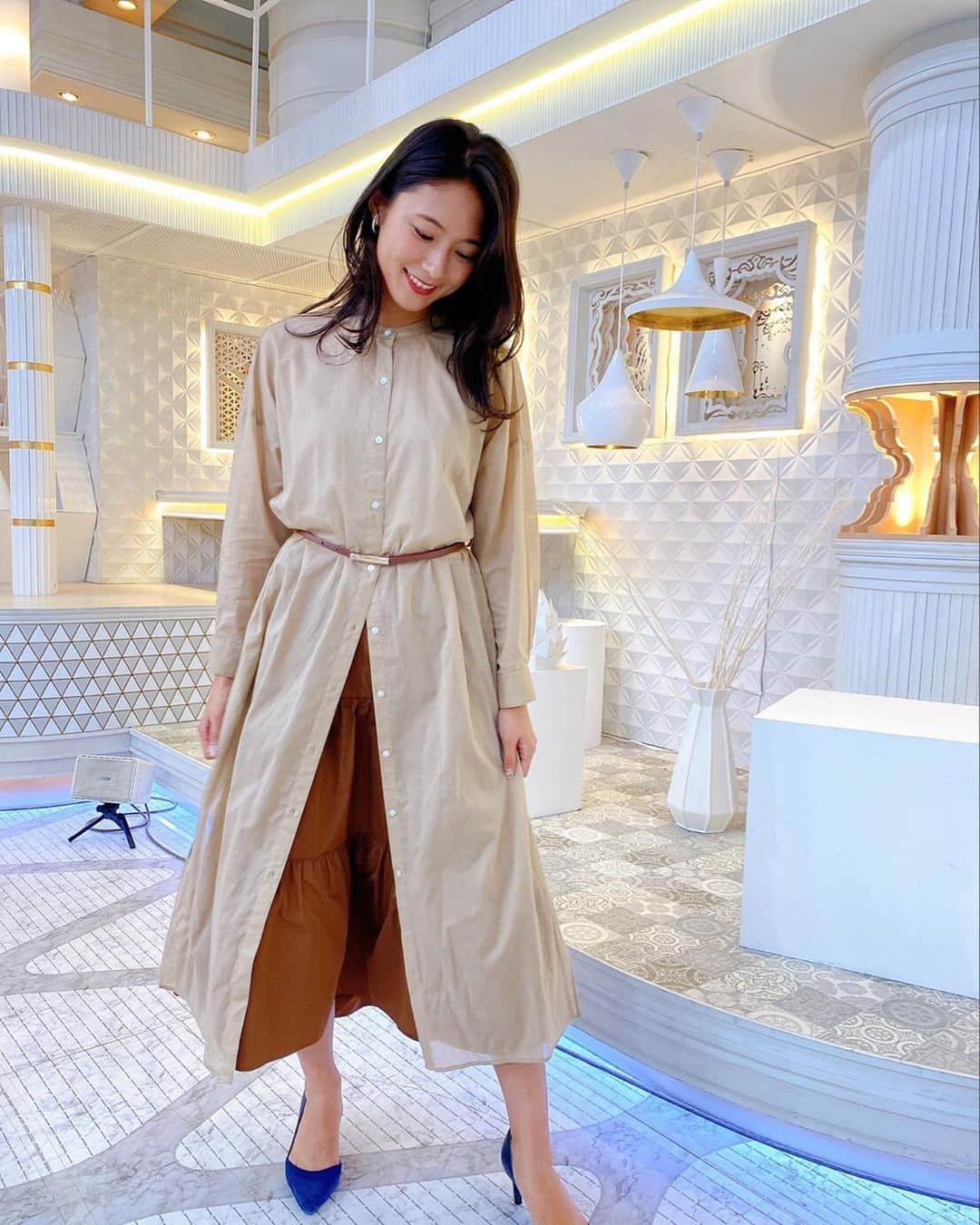 TBS「Nスタ」さんのインスタグラム写真 - (TBS「Nスタ」Instagram)「【Yumiko Kobayashi OneWeekFashion】  1週間お疲れ様でした！ 今週の由未子アナの衣装です🥰  今週はロケに出ることが多かった 由未子アナ🌿  来週のNスタもよろしくお願いします✨ #Nスタ #井上貴博　#ホラン千秋 #小林由未子　#tbs #アナコーデ」9月25日 20時55分 - nst_tbs